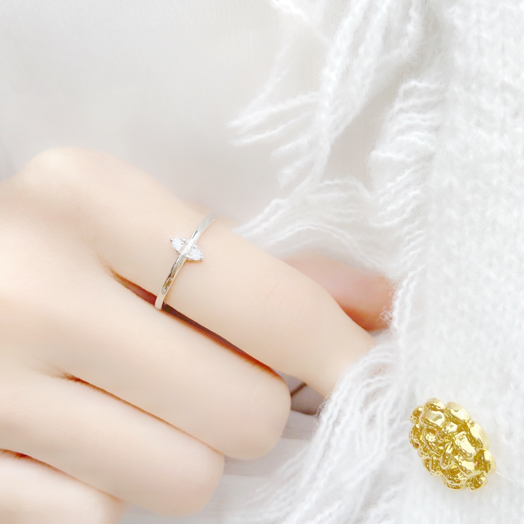 | 925純銀 | 幸福筆觸戒指 | RI0381 |