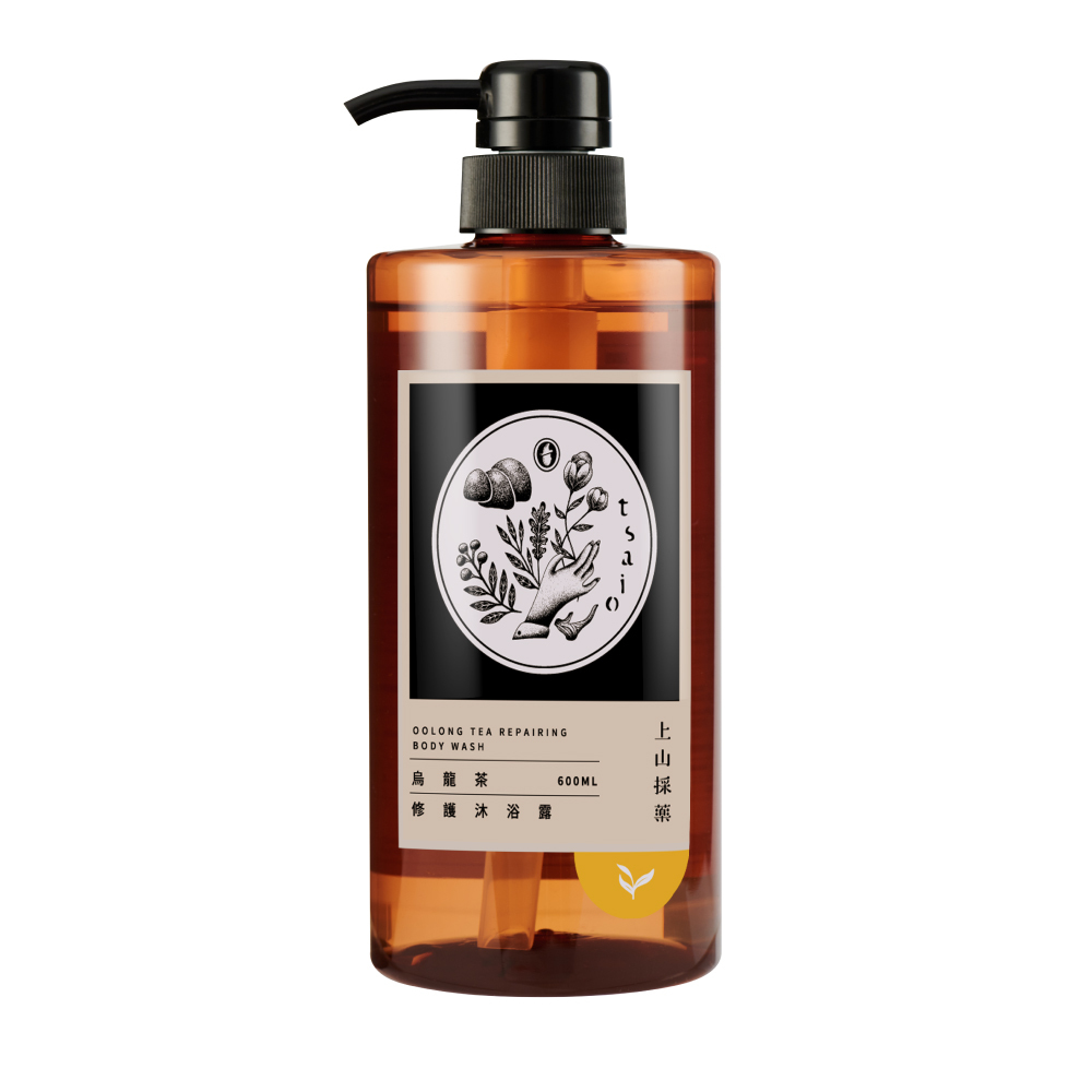 【tsaio上山採藥】烏龍茶修護沐浴露600ml