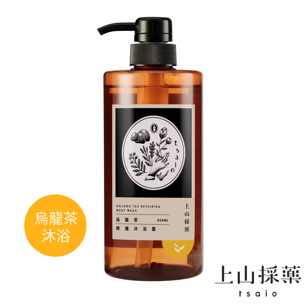 【tsaio上山採藥】烏龍茶修護沐浴露600ml