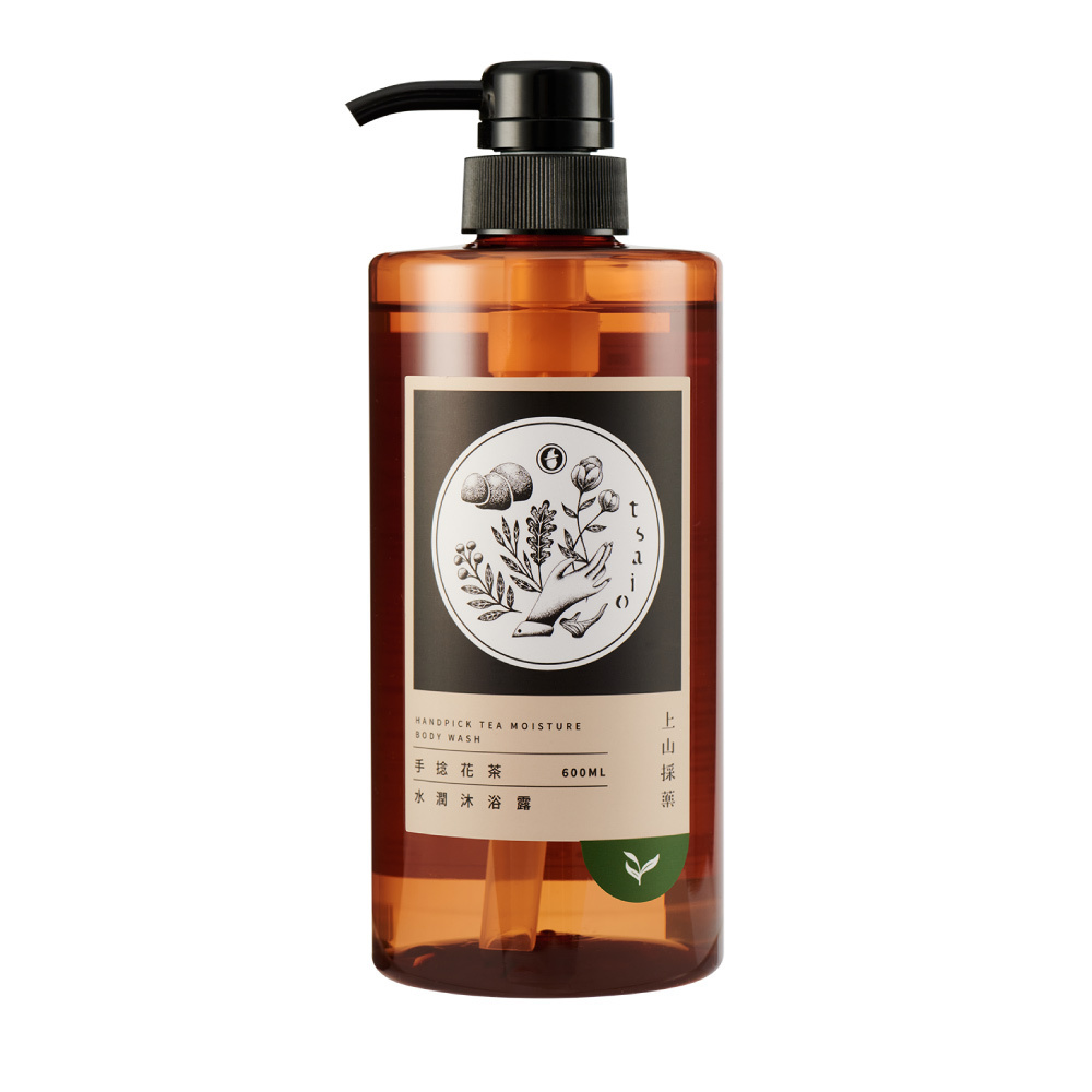 【tsaio上山採藥】手捻花茶水潤沐浴露600ml