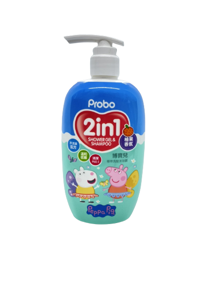 【博寶兒】植萃洗髮沐浴露 (500ml)