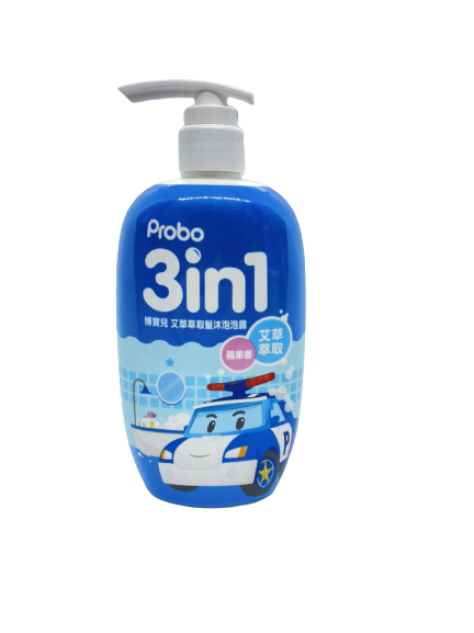 【博寶兒】艾草萃取髮沐泡泡露(500ML)