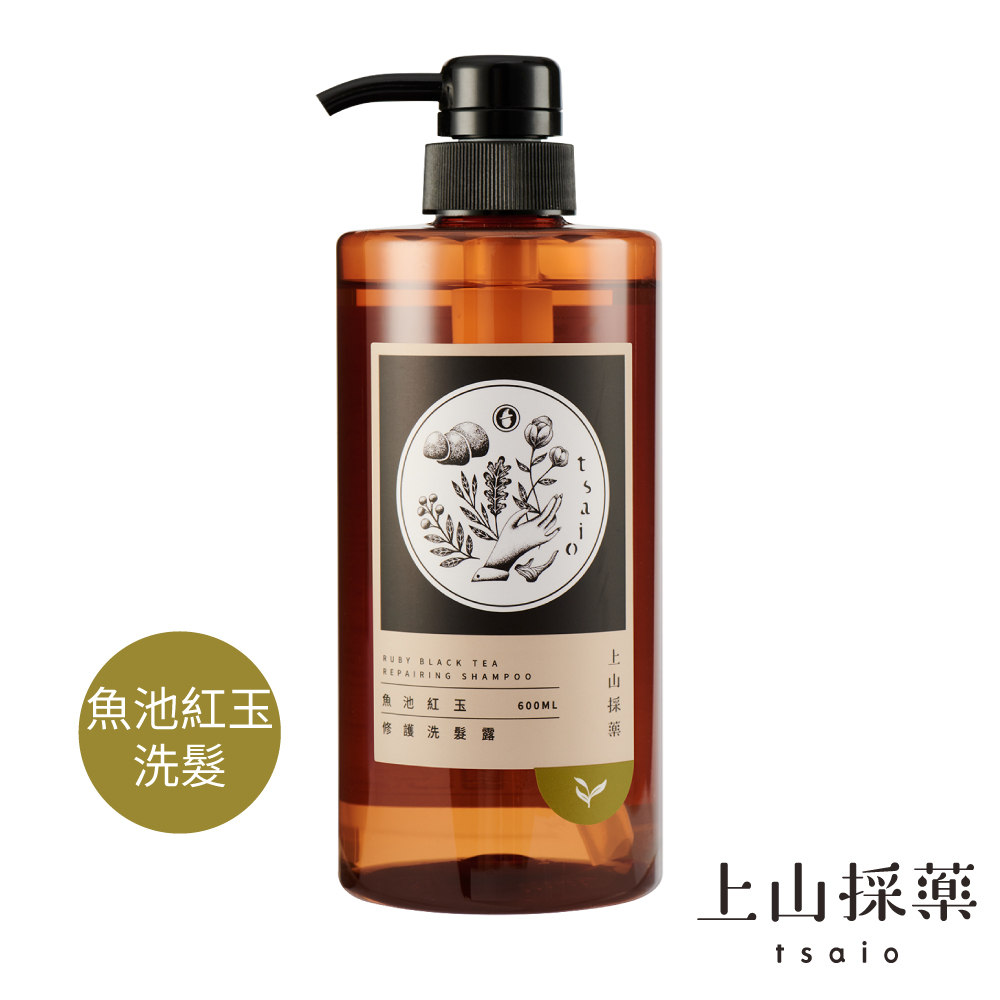 【tsaio】Ruby Black Tea Repairing Shampoo 600ml