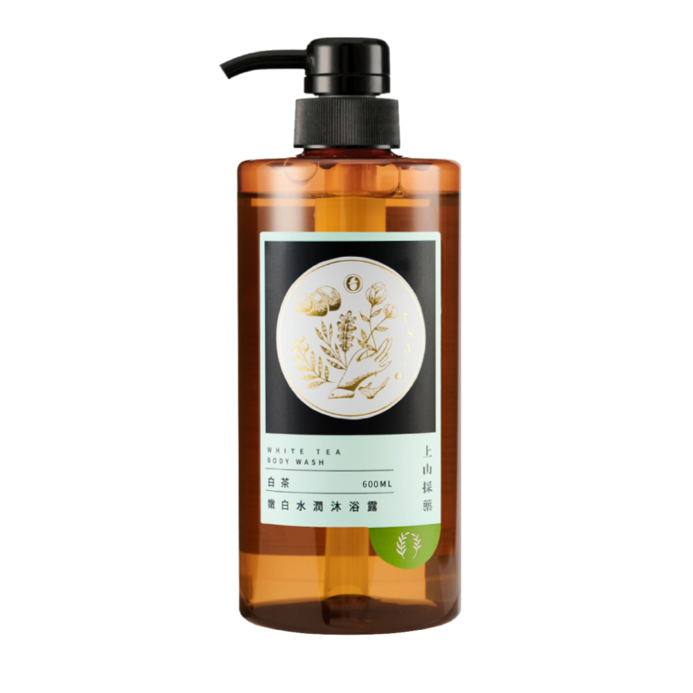 【tsaio】White Tea Brightening  Body Wash 600ml