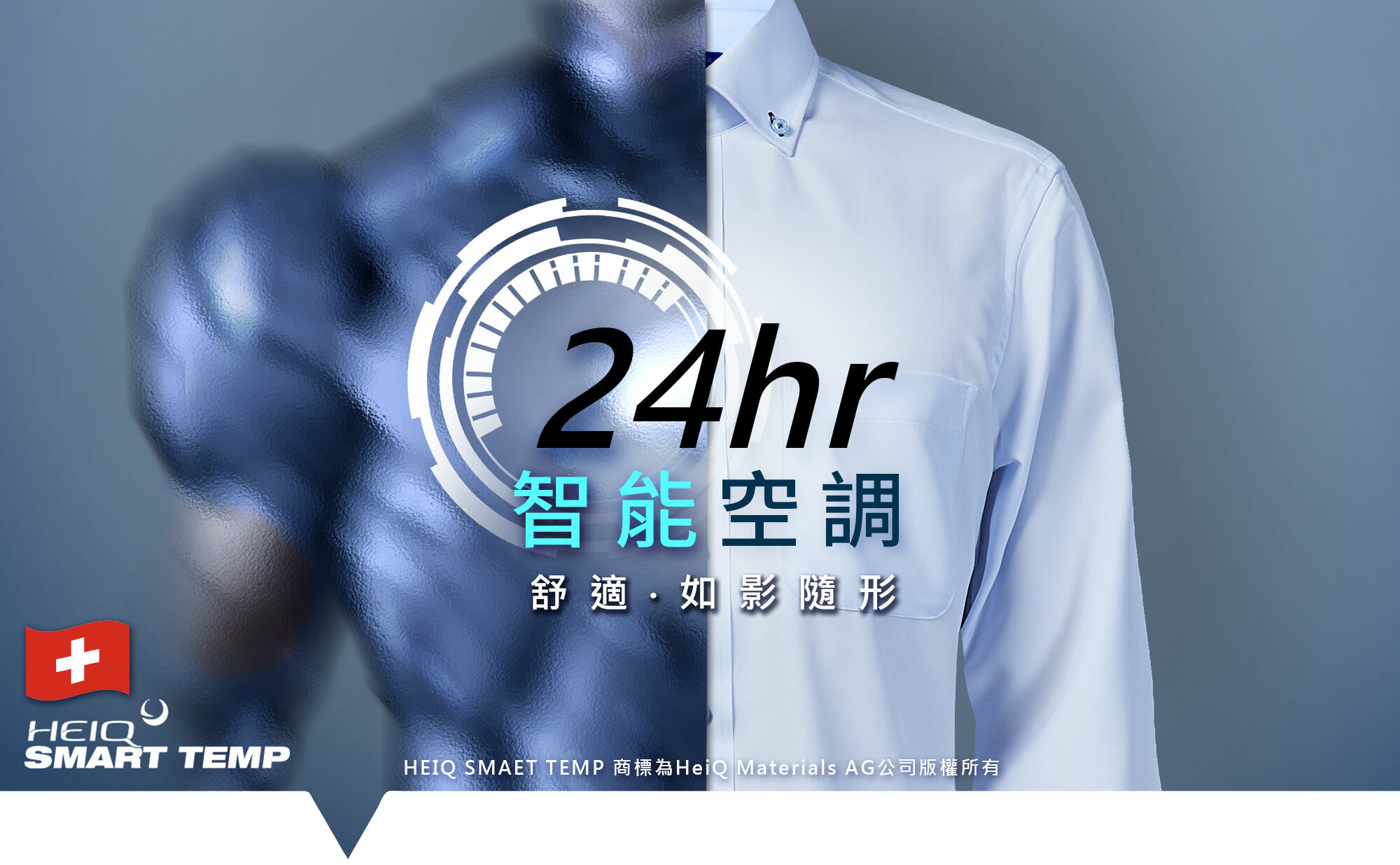 第一款採用Smart Temp科技的商務襯衫