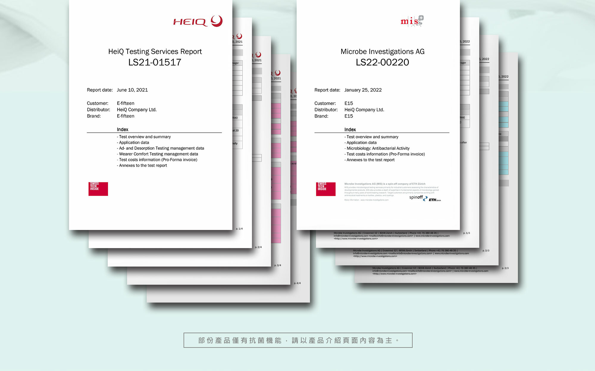 Smart Temp擬態科技商務襯衫原廠抑菌抗病毒證書