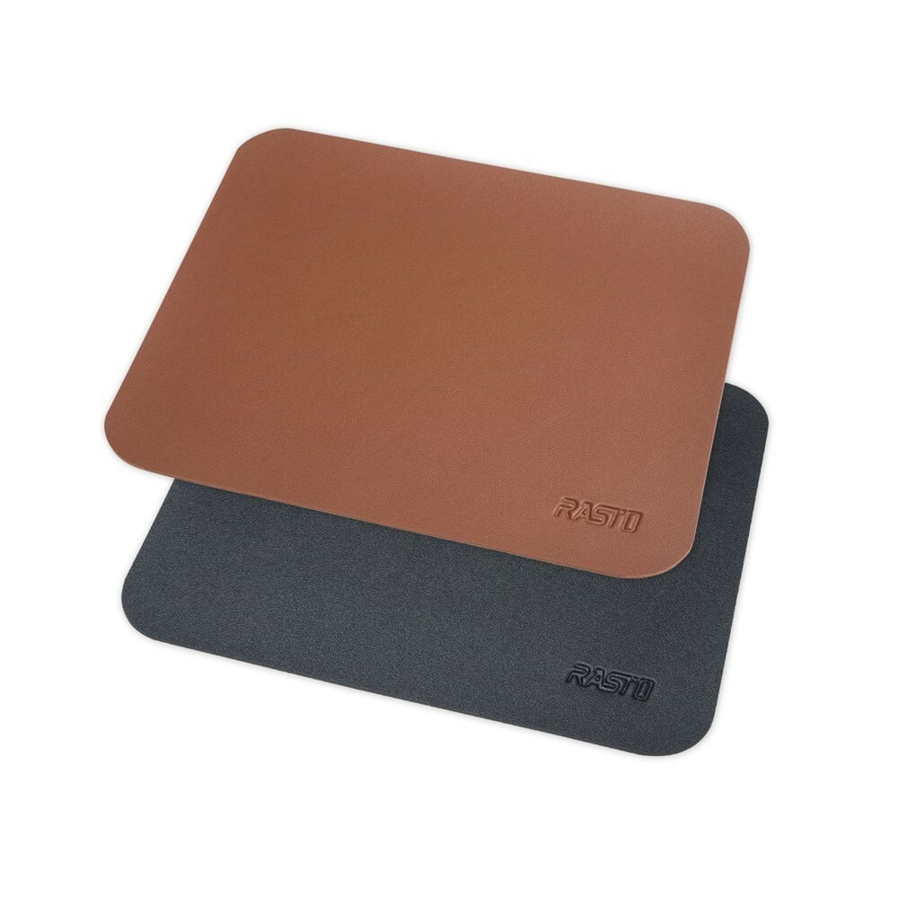 【RASTO】 RMP2 北歐皮革滑鼠墊 兩色(黑/棕)