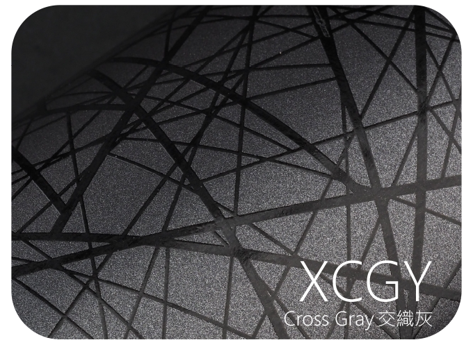 LIFE+GUARD XCGY Cross Gray 交織灰 貼膜樣式，適用於相機、鏡頭與 3C 裝置表面保護與風格打造