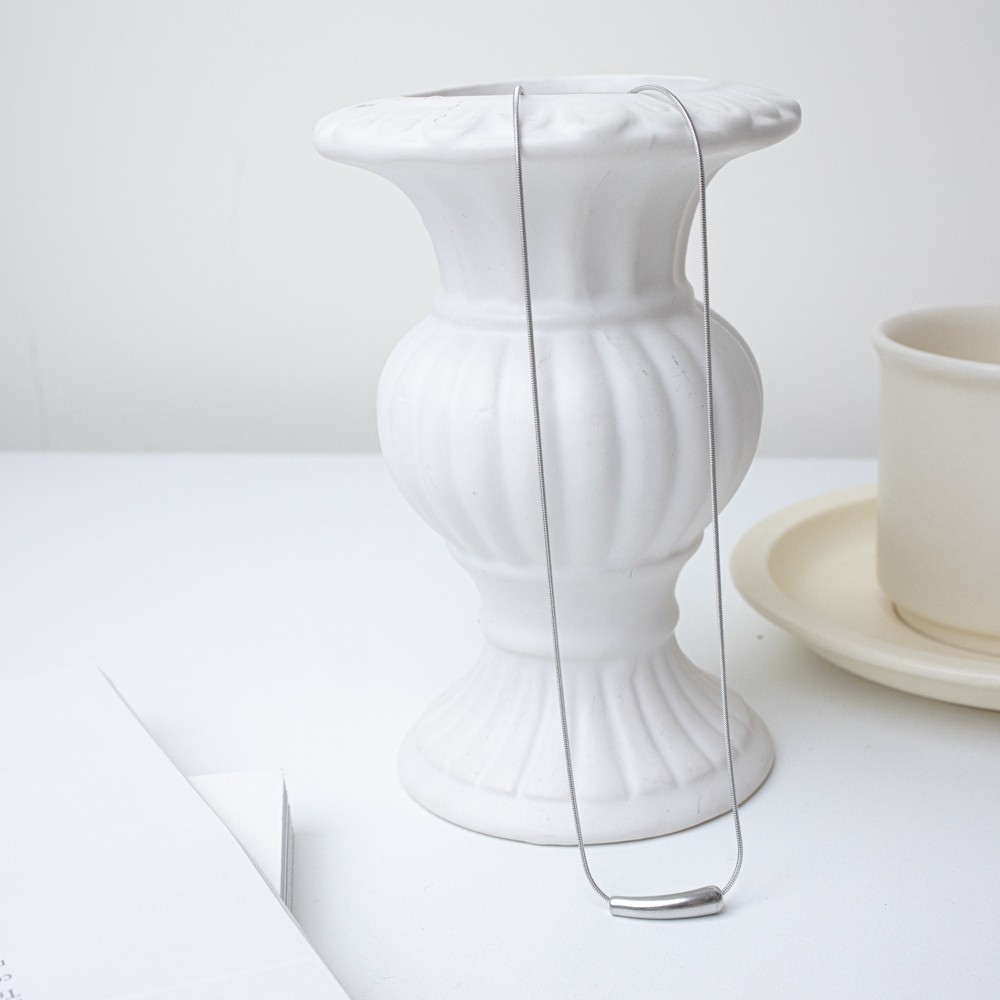 不怕水小茄子項鍊