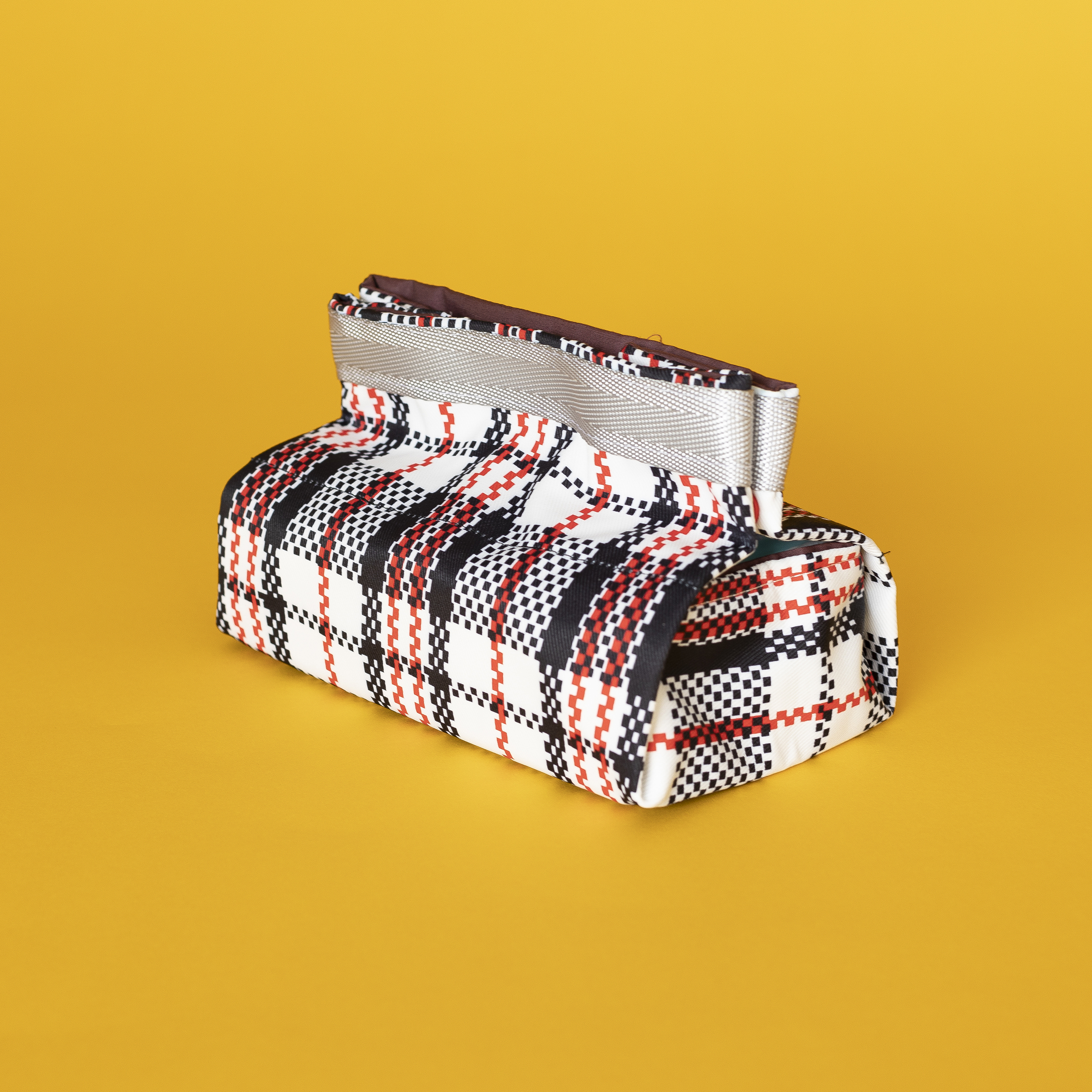 紙巾盒套 - 經典黑色尼龍袋造型 (小)