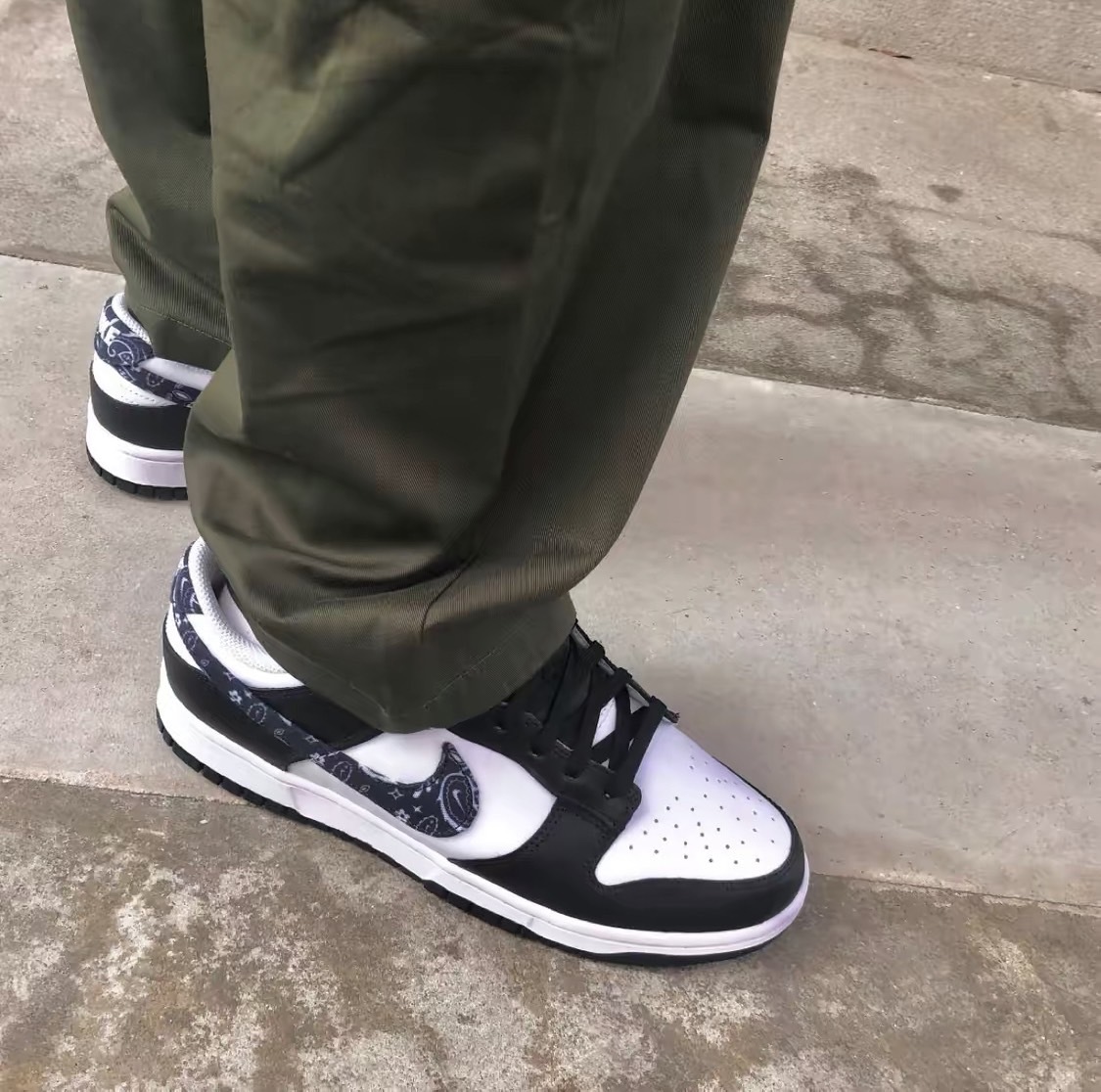 Nike Dunk Low "Black Paisley" 黑白變形蟲 (DH4401-100)