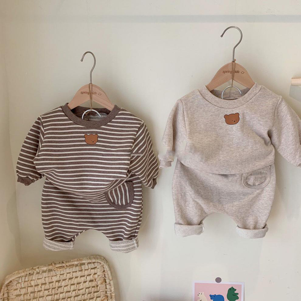 little bear 小毛圈套裝