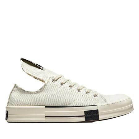 RICK OWENS DRKSHDW x Converse  DRKSTAR 新款 限量 白色 聯名 低筒鞋