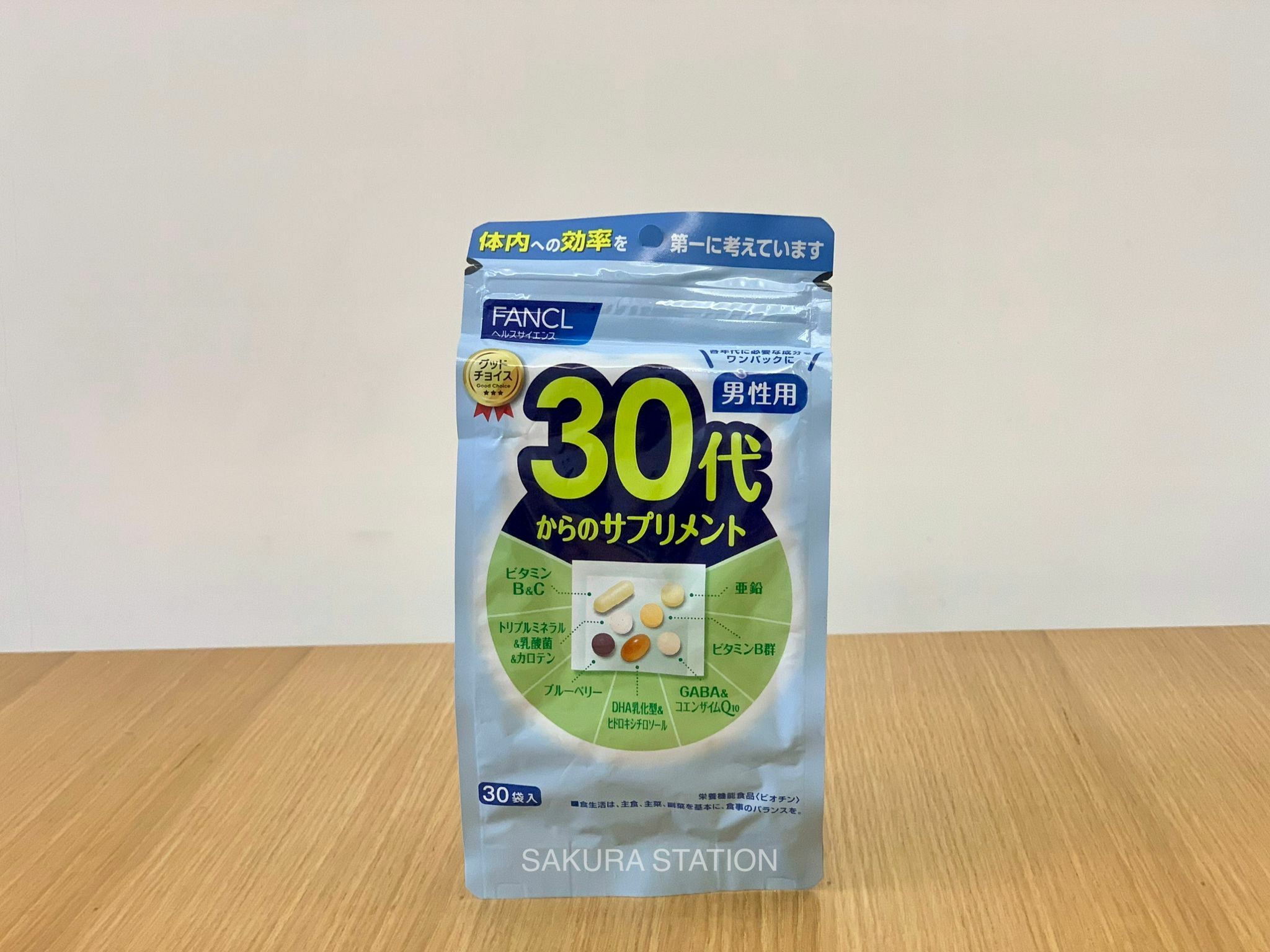 Fancl 30代男性綜合營養素維生素