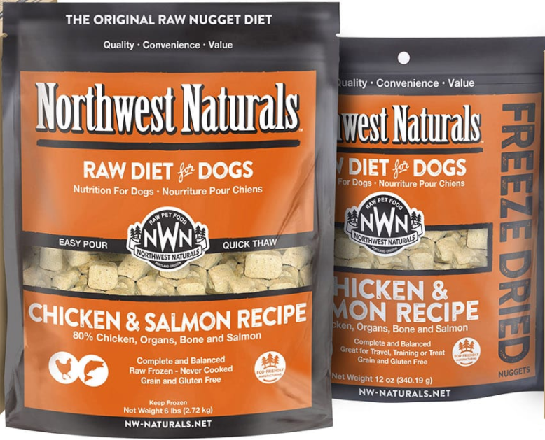 Northwest Naturals 天然無穀物脫水狗糧 - 三文魚+雞肉 12oz / 25oz