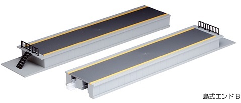 Kato 23-152 N規 近郊形月台DX 島式末端 B