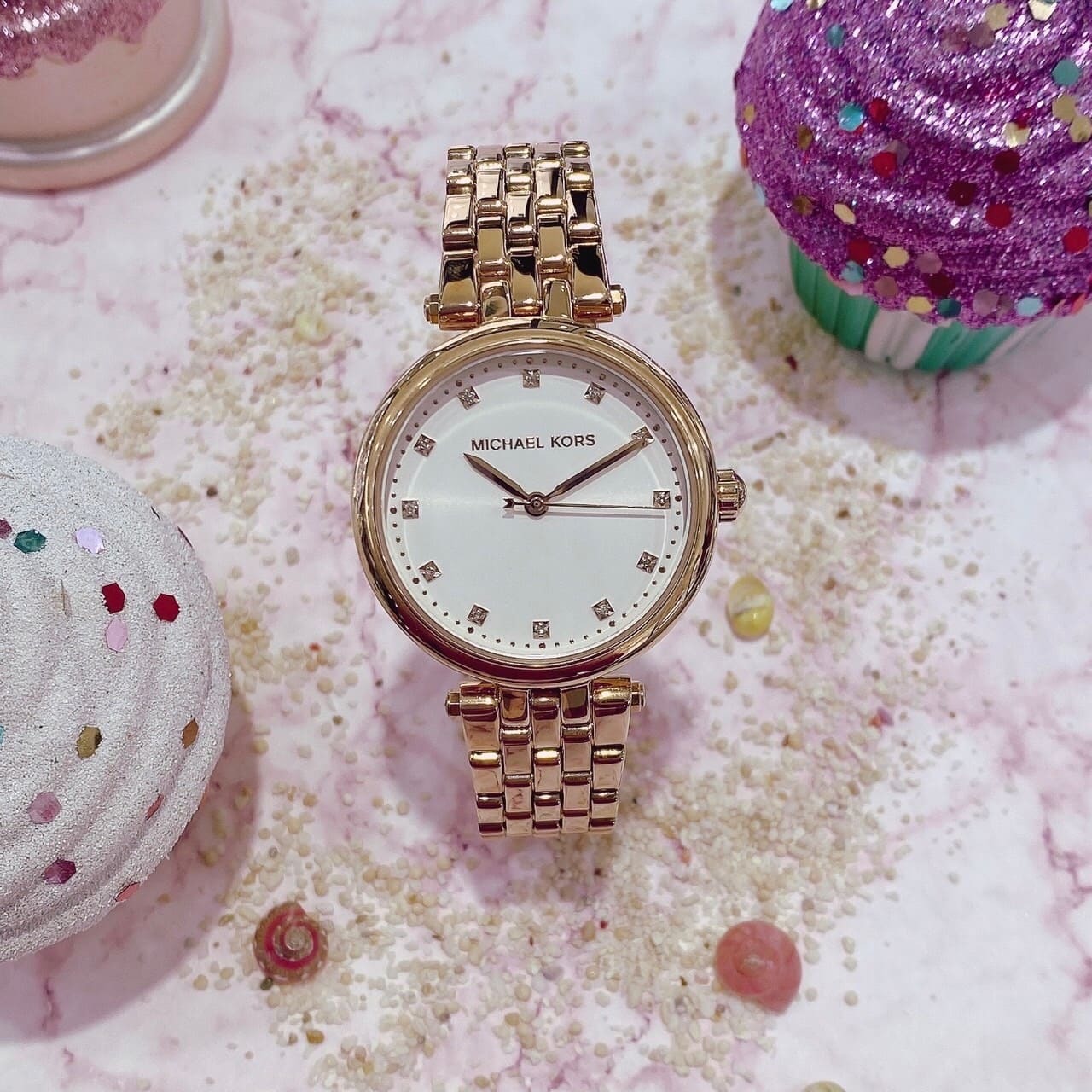 【MICHAEL KORS】精緻時尚腕錶 MK4568 34mm  現代鐘錶