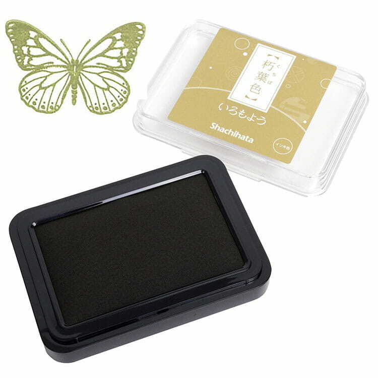 朽葉色 日本傳統色系列 油性速乾印台｜日本 Shachihata