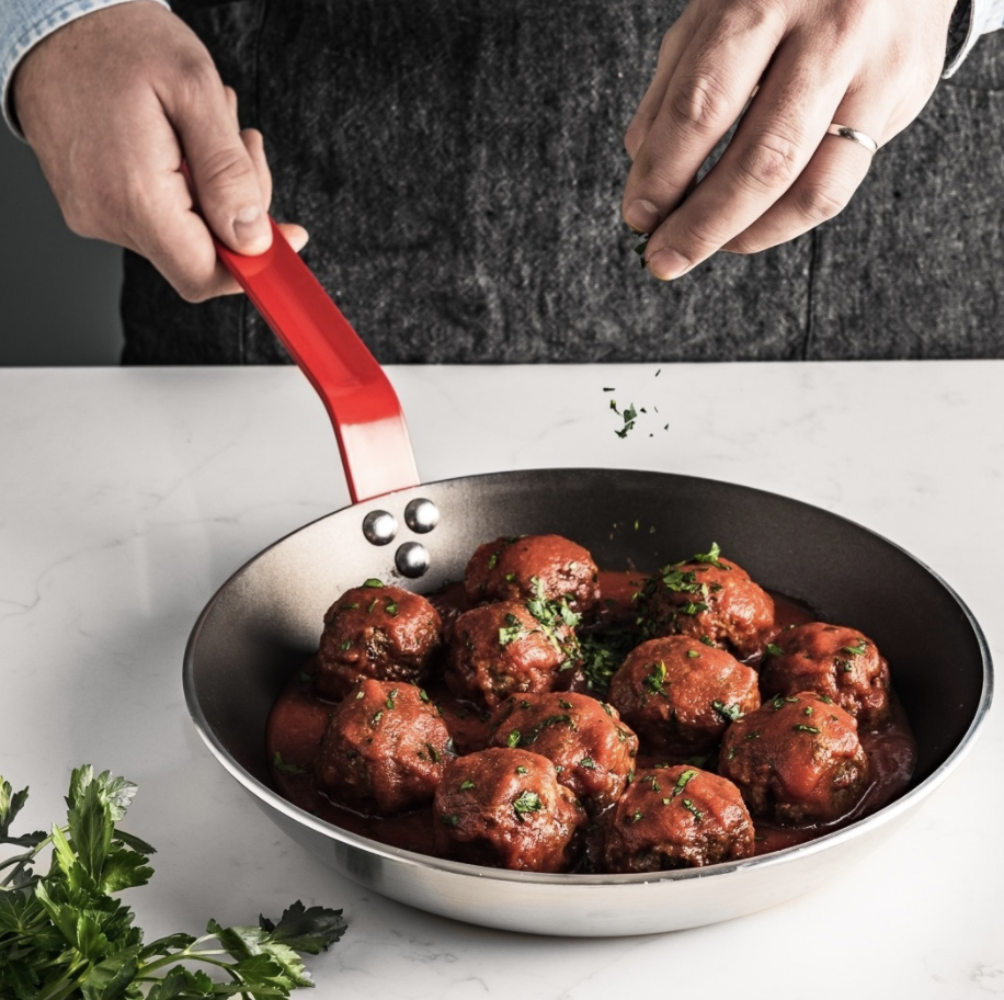 Choc感應爐IH系列 l 5層平底不沾鍋 - 彩椒紅