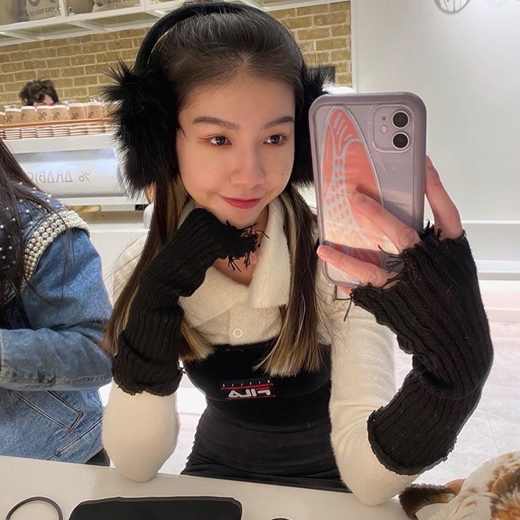 翻領針織開衫(in stock)