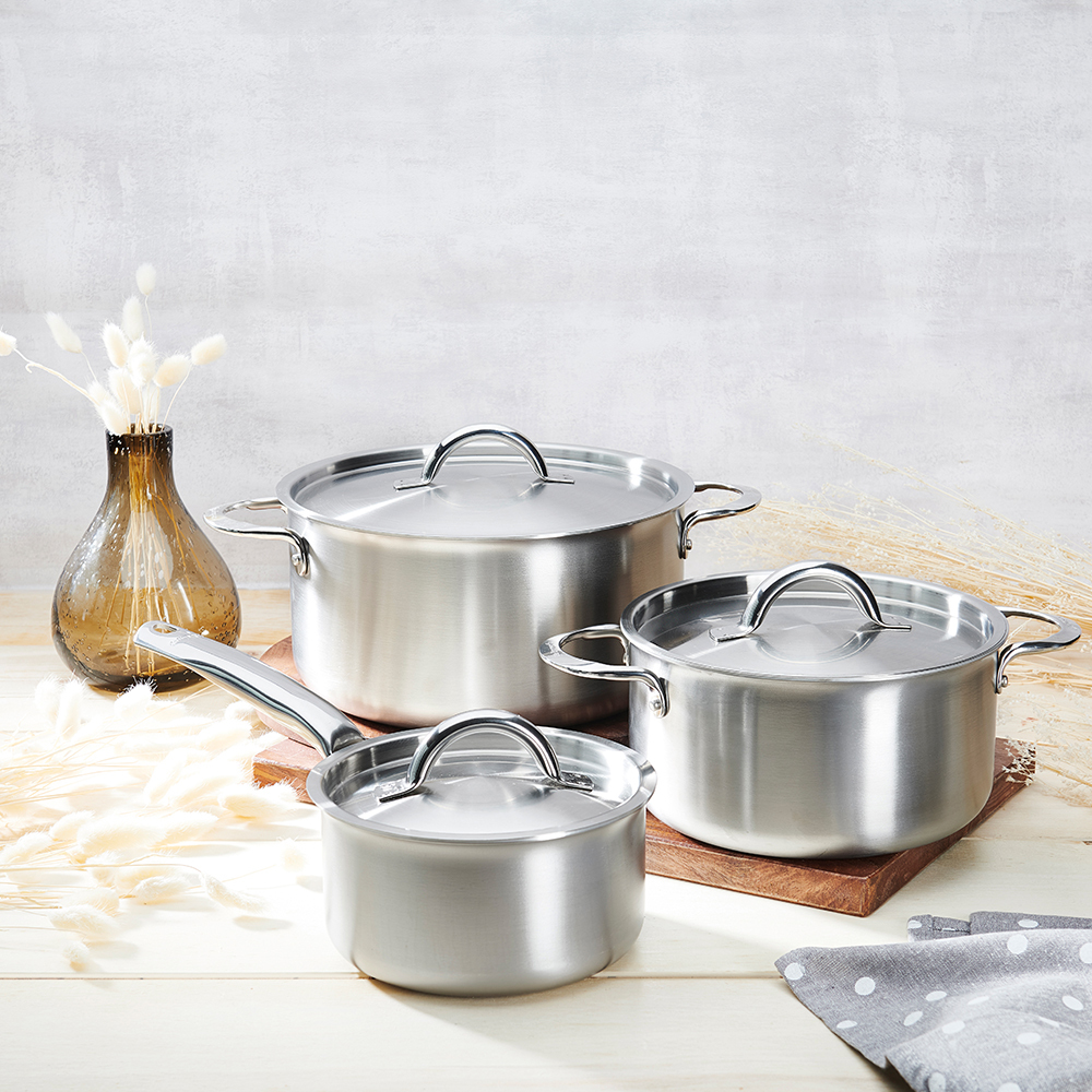 Alchimy 系列 l 3層複合不鏽鋼湯鍋