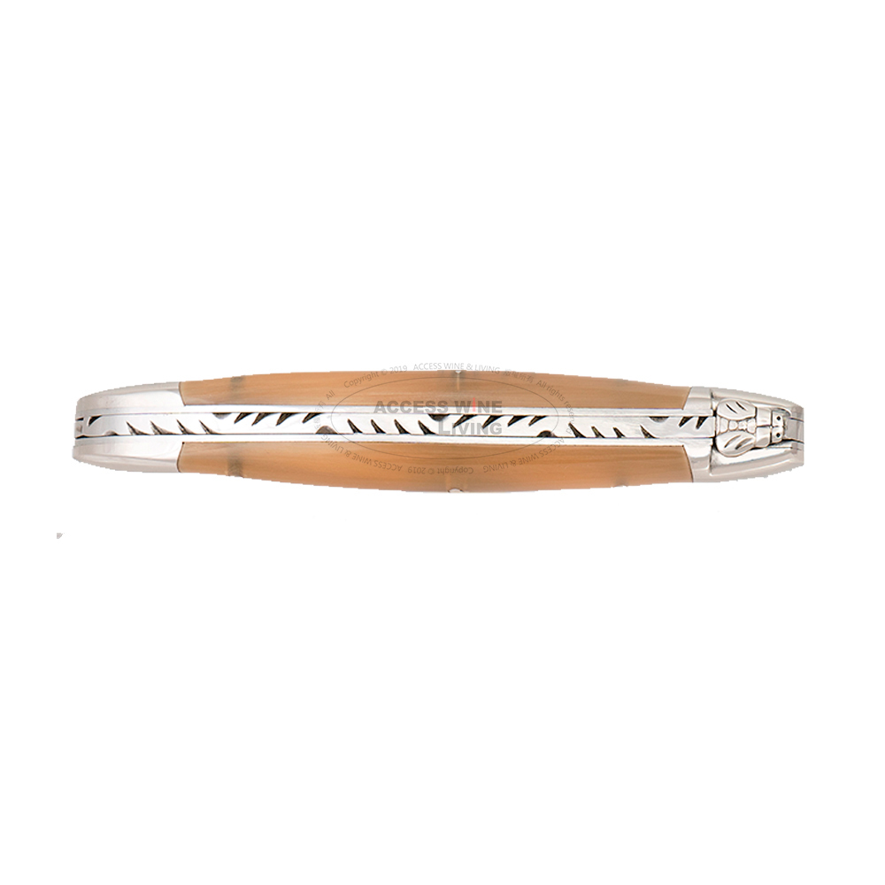 FORGE DE LAGUIOLE | Blonde horn tip Cigar cutter - Cutter (shiny finish)