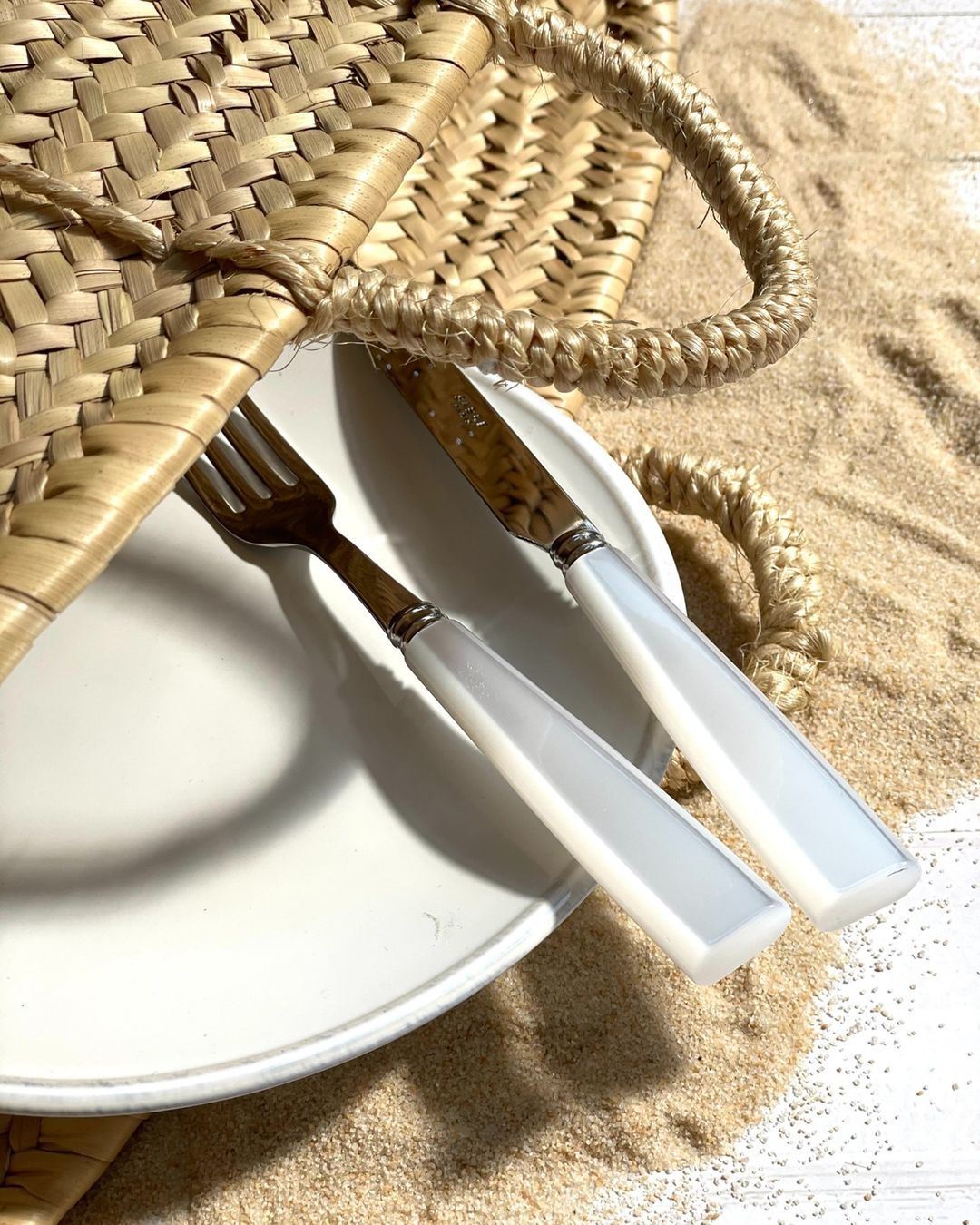 SABRE | Icone 60s 風華年代 | 魚類主餐刀叉組 | 雪白