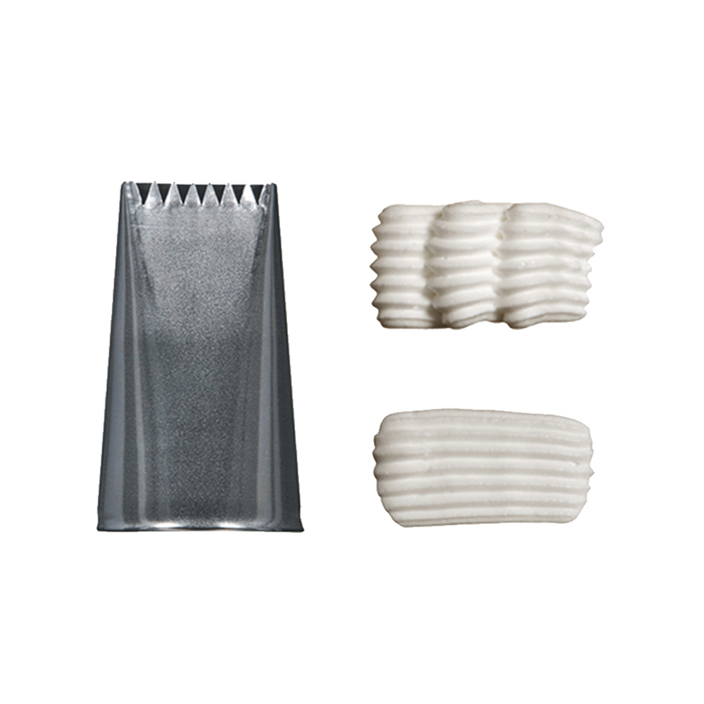 不鏽鋼單排鋸齒/樹幹蛋糕花嘴 NO.2113