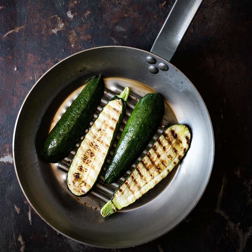 原礦蜂蠟鐵鍋 | 直紋牛排鍋