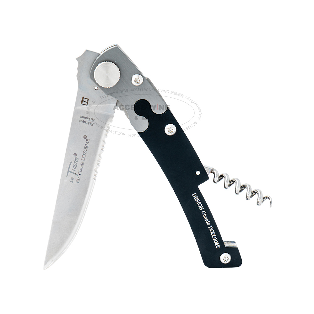 DOZORME | Thiers 折刀開瓶器 | 鋁合金灰黑