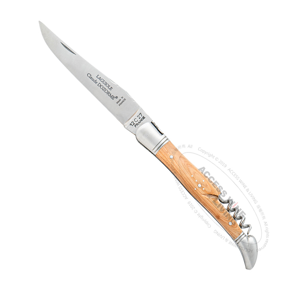 DOZORME | Laguiole 12公分折刀開瓶器 | 杜松木