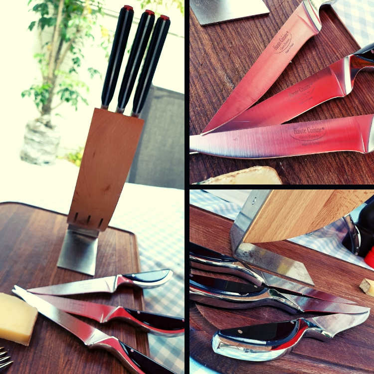 DOZORME | Haute Cuisine系列 | 牛排刀6支組 (黑色壓克力握柄)