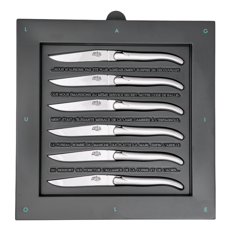 FORGE DE LAGUIOLE | P. Starck  聯名設計款亮面牛排刀