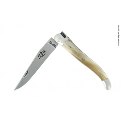 FORGE DE LAGUIOLE | 經典 -  亮面牛角折刀11CM