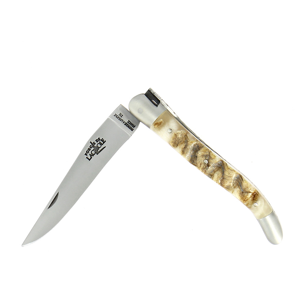 FORGE DE LAGUIOLE | 經典 -  霧面山羊角折刀11CM