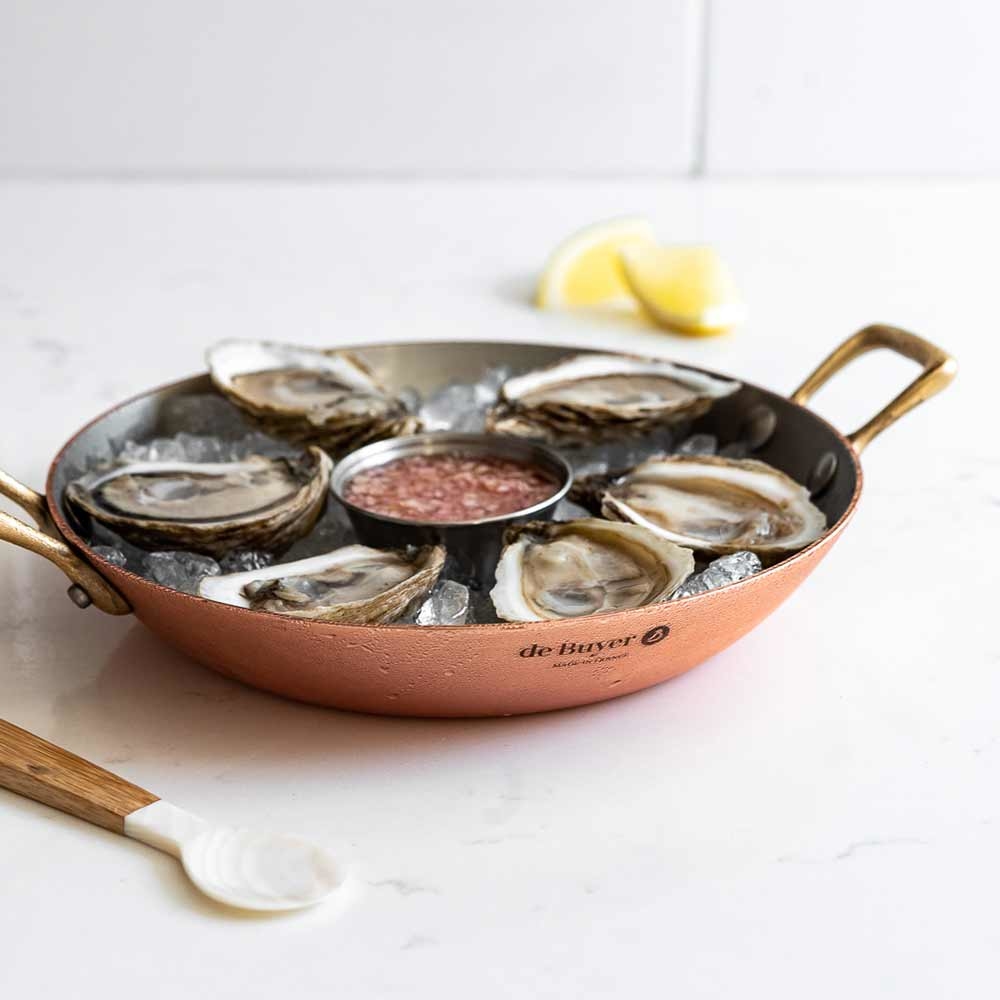 Inocuivre 系列 | 黃銅柄雙耳平底銅鍋