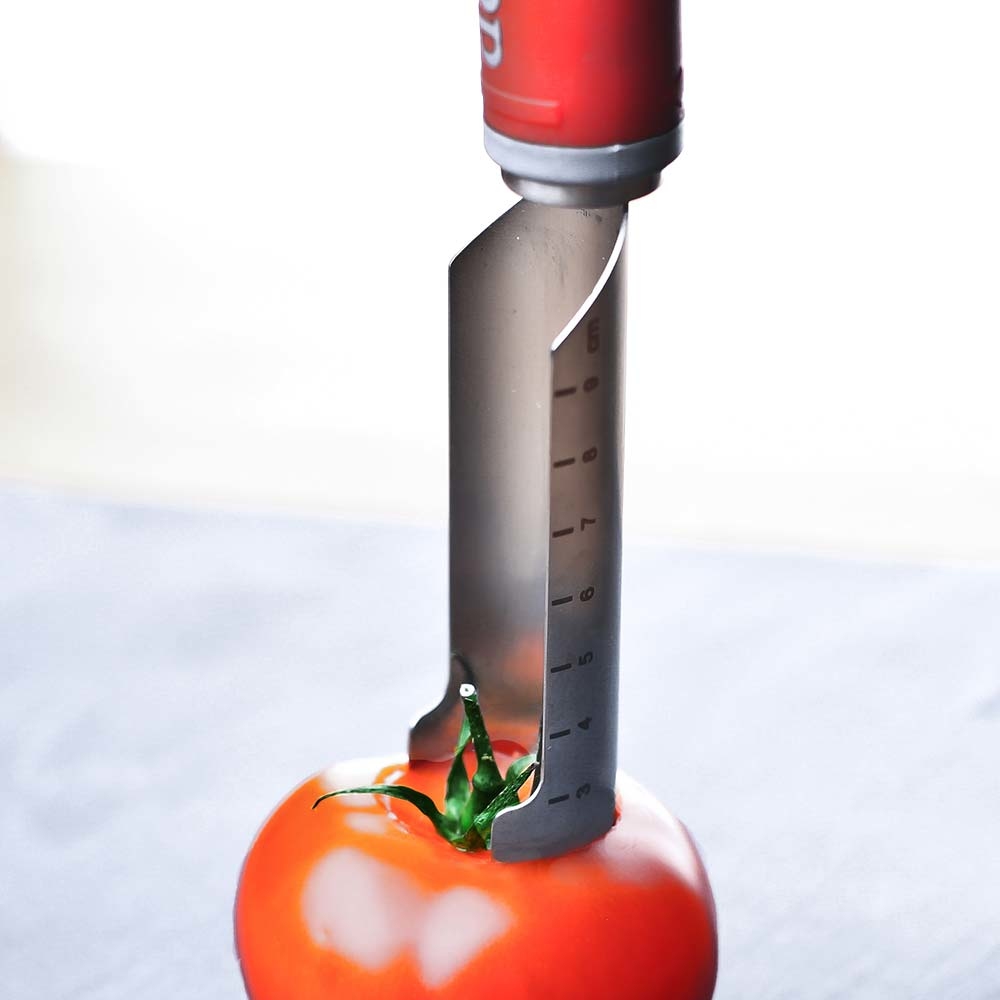 純鋼蔬果挖核刀 l 紅色 ⌀ 30mm