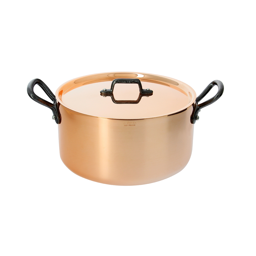 Prima Matera 頂級契合鑄鐵柄系列 l 雙耳銅燉鍋  (適用感應爐)