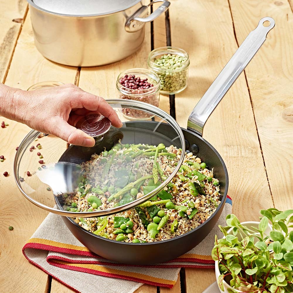 Choc Intense黑銀都會極加厚深炒易潔鑊 (適用IH感應爐)