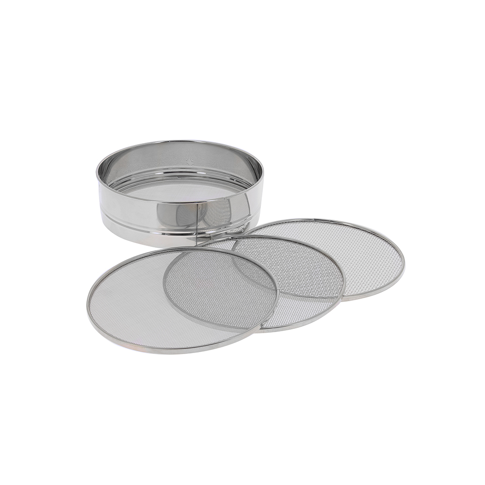 不鏽鋼烘焙可換式粉篩網21cm(3/2/1/0.5mm細篩)