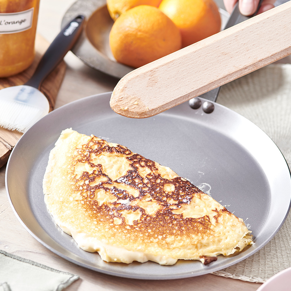 原礦蜂蠟鐵鍋 l 法式可麗餅鍋