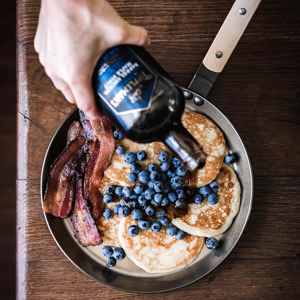 原礦蜂蠟鐵鍋 l 蜂蠟木柄可麗餅鍋