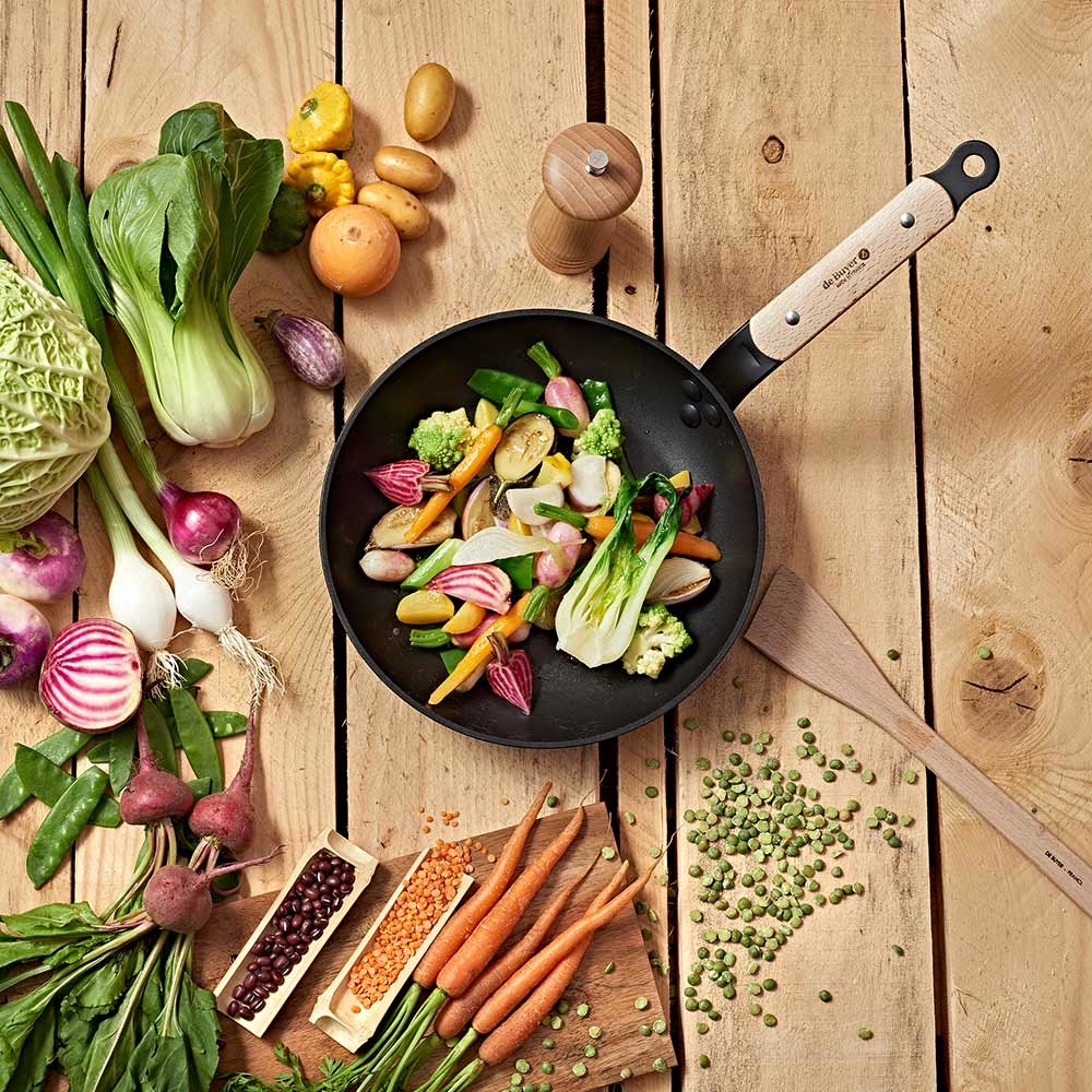 Choc B Bois | 山毛櫸握柄感應爐系列 | 加厚平底易潔鑊