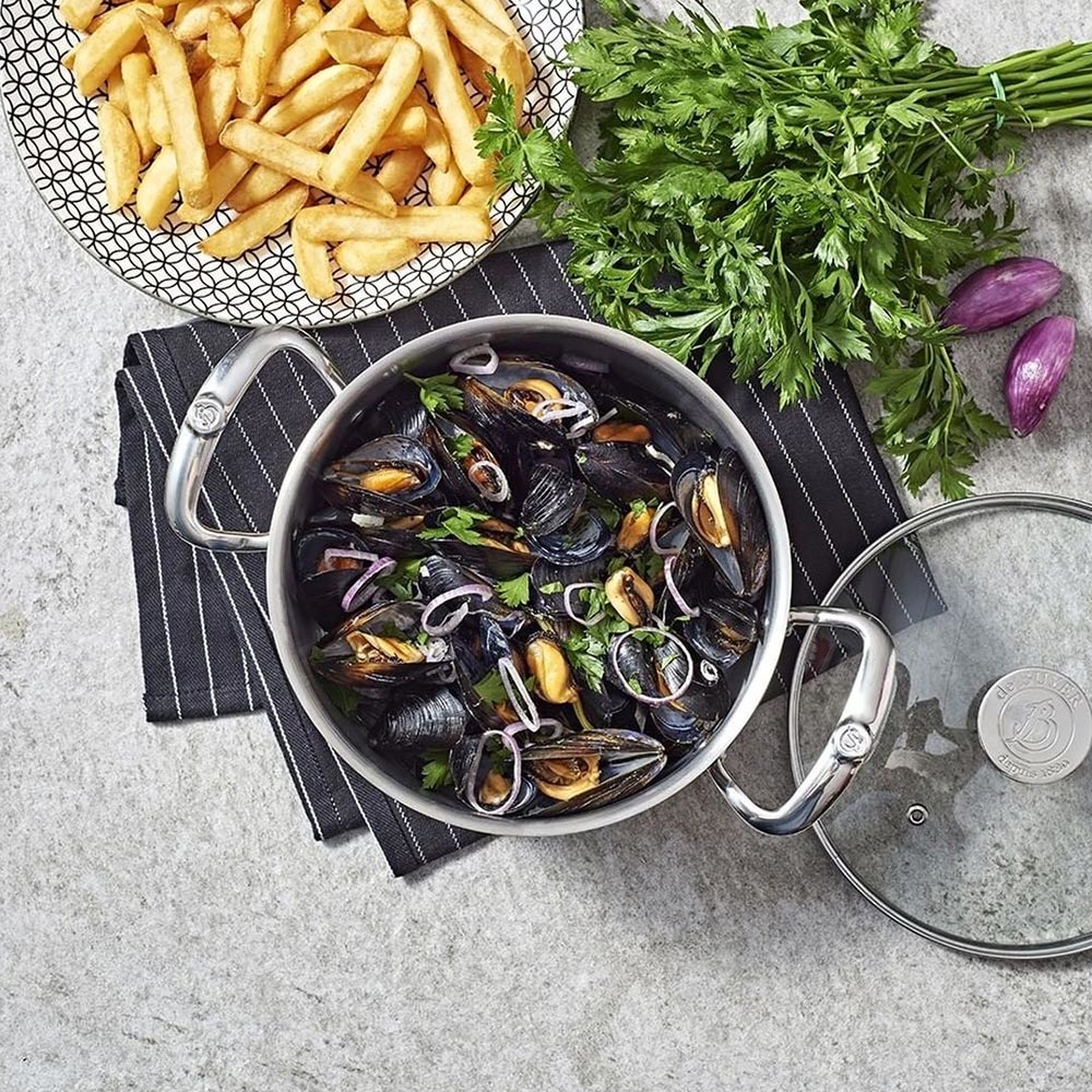 Milady 系列 l 不鏽鋼雙耳燉鍋含蓋