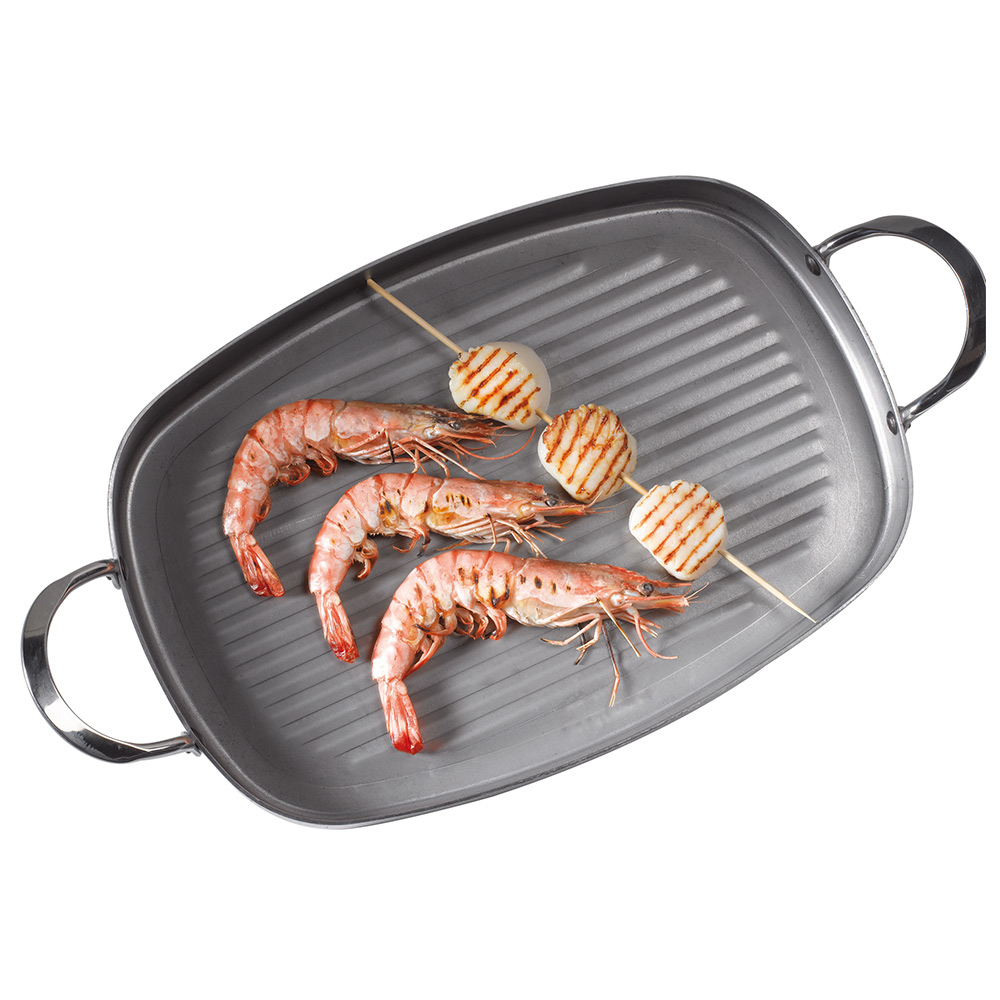 原礦蜂蠟鐵鍋 l 長方型烤煎盤