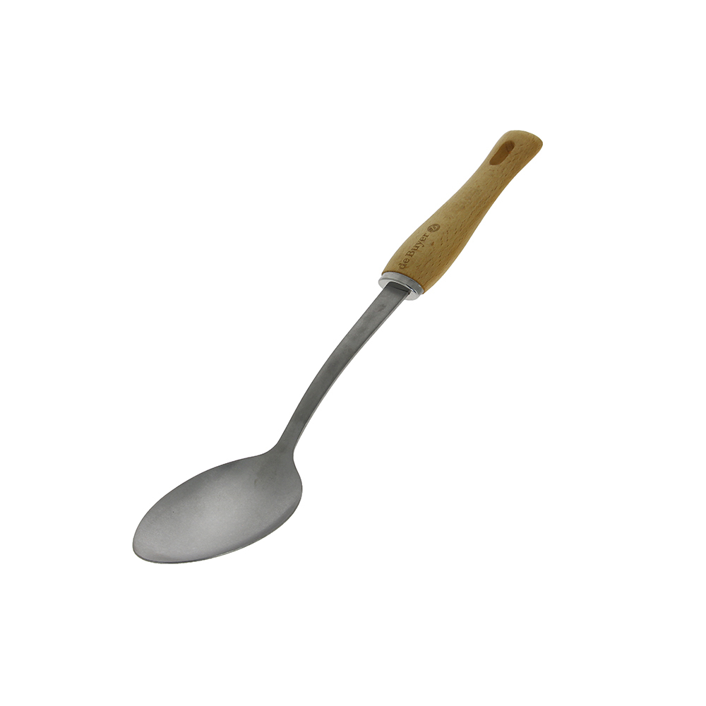 櫸木系列 l 復古風不鏽鋼調理匙