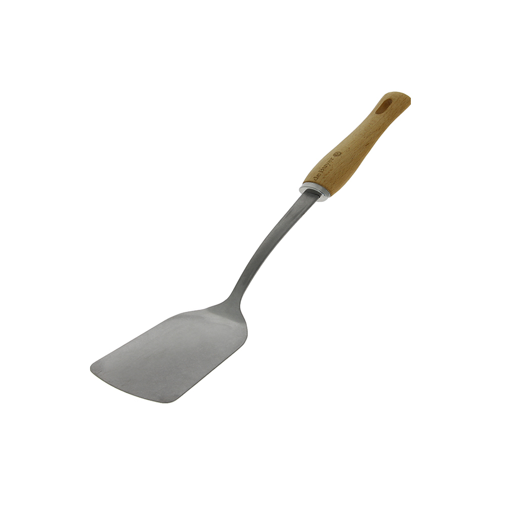 櫸木系列 l 復古風不鏽鋼炒煎鏟