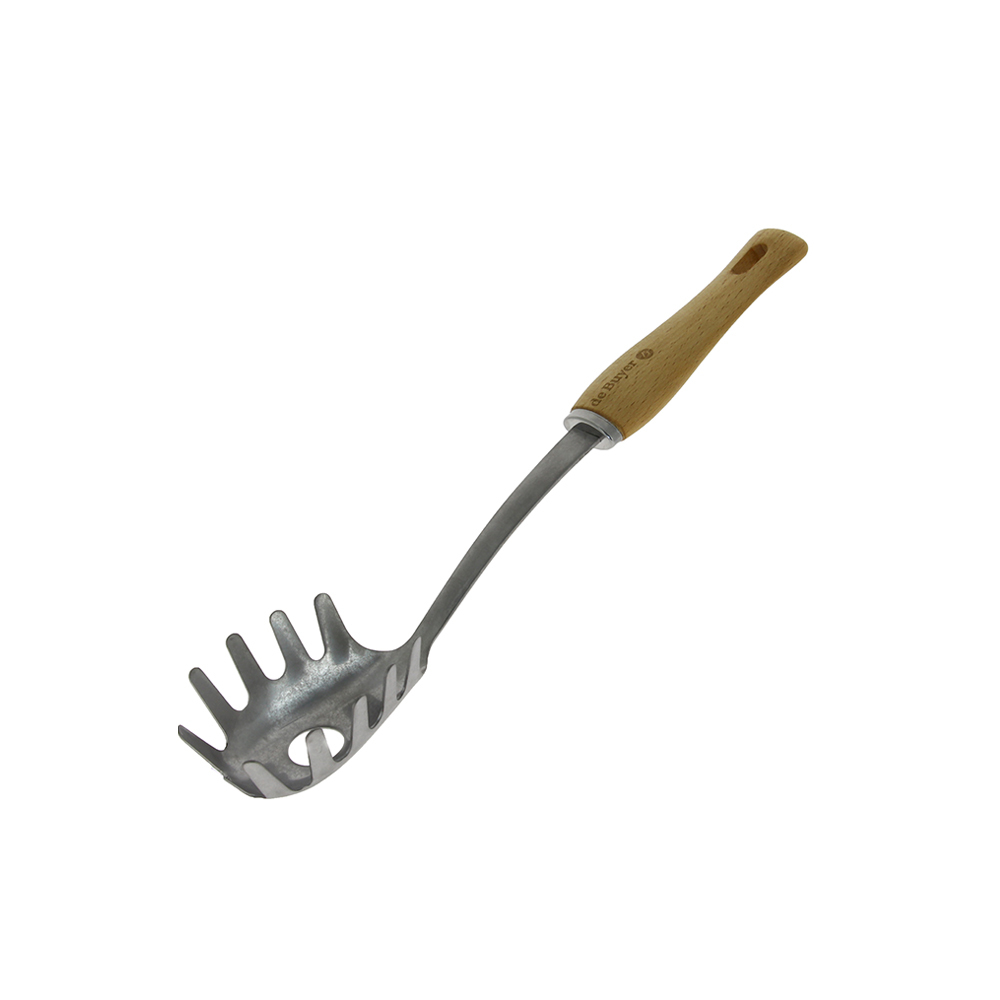 櫸木系列 l 復古風不鏽鋼義大利麵撈杓