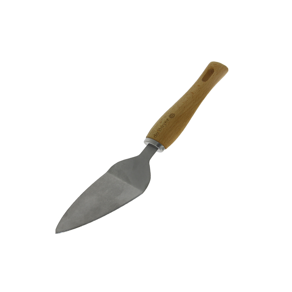 櫸木系列 l 復古風不鏽鋼甜點派鏟