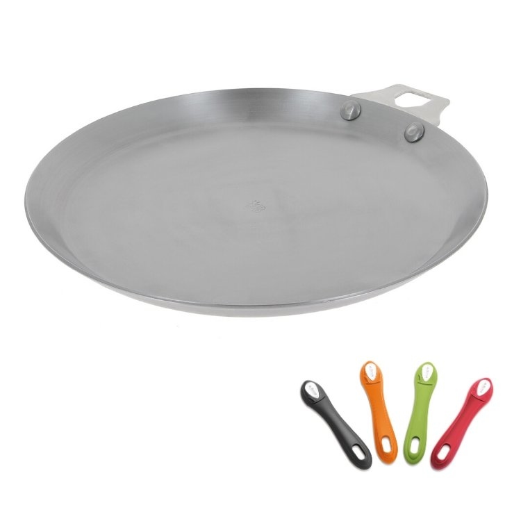 原礦蜂蠟鐵鍋 l 活動柄可麗餅鐵鍋 (需另加購握柄)